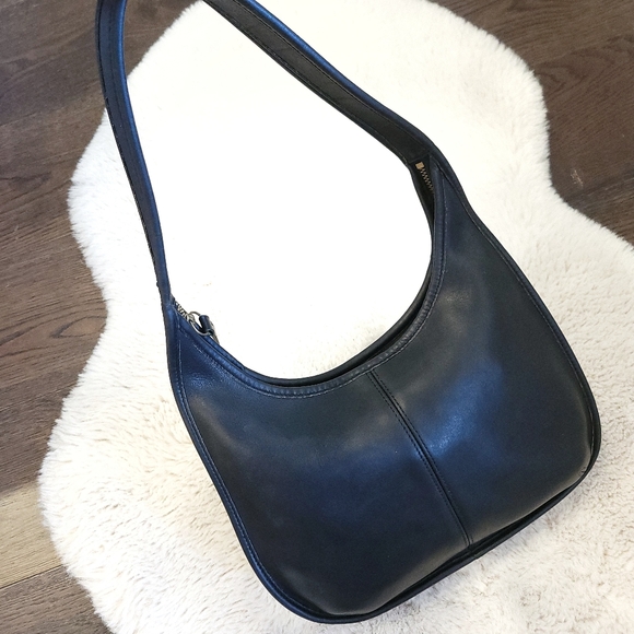 Vintage Coach Ergo Zip Hobo Cresent Shoulder Bag 9025 Costa Rica - Picture 2 of 8